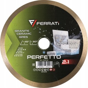 Tarcza diamentowa Ferrati F20116 200x25,4 mm 2