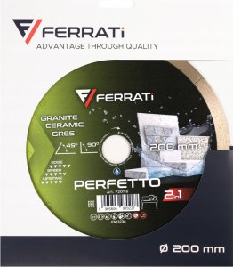 Tarcza diamentowa Ferrati F20116 200x25,4 mm 3