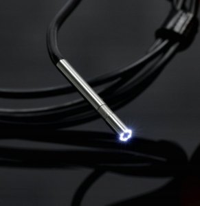 KAMERA INSPEKCYJNA WARSZTATOWA PORĘCZNA ELASTYCZNE RAMIĘ IPS 2.8" FHD 3