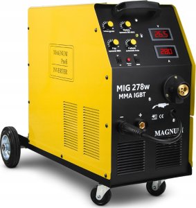 Spawarka INWERTOROWA MIGOMAT MAGNUM MIG MAG MMA 400V 280A + ADAPTER 11
