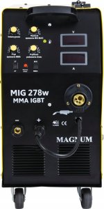 Spawarka INWERTOROWA MIGOMAT MAGNUM MIG MAG MMA 400V 280A + ADAPTER 13