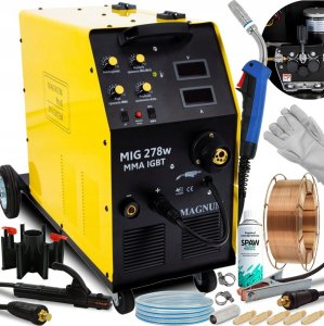 Spawarka INWERTOROWA MIGOMAT MAGNUM MIG MAG MMA 400V 280A + ADAPTER 32