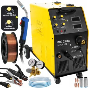 Spawarka INWERTOROWA MIGOMAT MAGNUM MIG MAG MMA 400V 280A + ADAPTER 36