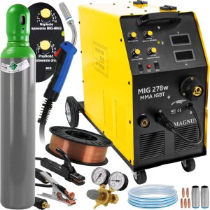Spawarka INWERTOROWA MIGOMAT MAGNUM MIG MAG MMA 400V 280A + ADAPTER 37