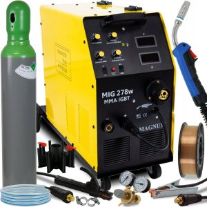 Spawarka INWERTOROWA MIGOMAT MAGNUM MIG MAG MMA 400V 280A + ADAPTER 38