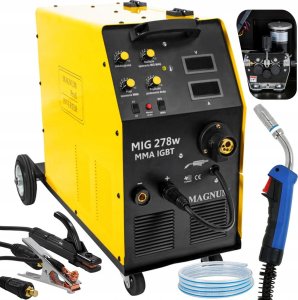 Spawarka INWERTOROWA MIGOMAT MAGNUM MIG MAG MMA 400V 280A + ADAPTER 40