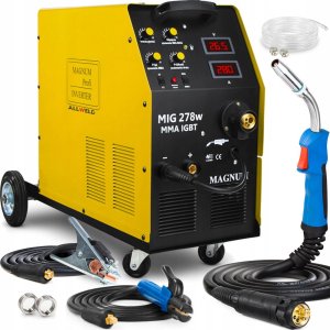 Spawarka INWERTOROWA MIGOMAT MAGNUM MIG MAG MMA 400V 280A + ADAPTER 6