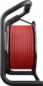 Przedłużacz bębnowy Plast-Rol 30 m 4 szt. gniazd czerwony 4