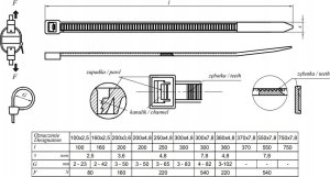 Opaska zaciskowa do kabli 1602,5 114 (500 szt.) 3