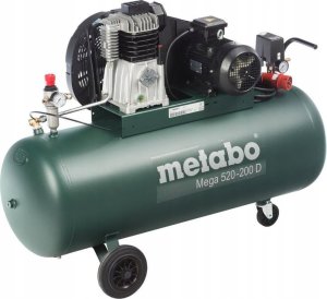 Sprężarka tłokowa Mega 520-200 D 3-fazowa Metabo 2