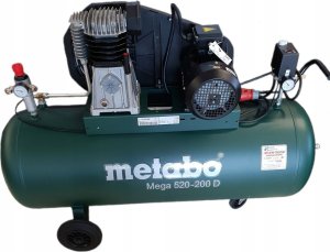 Sprężarka tłokowa Mega 520-200 D 3-fazowa Metabo 8