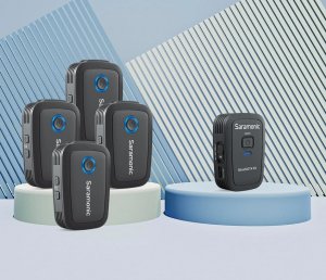 SARAMONIC Blink500 T4 MIKROFONY BEZPRZEWODOWE KRAWATOWE DO APARATU KAMER 3