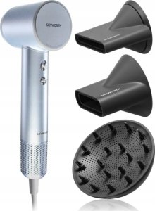 MH18 Skyworth Ultrasonic Hair Dryer, Silver Silver 1