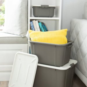 Pojemnik 60L BranQ Velur jasny szary 6