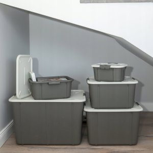 Pojemnik 60L BranQ Velur ciemnoszary 2