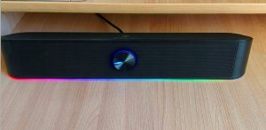 Defender Soundbar Z10, 2.0, 6W, czarny, regulacja g�o�no�ci, Pod�wietlenie LED, USB/Bluetooth, 80Hz-20kHz 12
