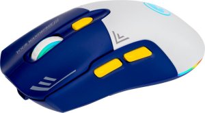 Mysz bezprzewodowa, Marvo DUKE 20, niebiesko-bia�y, optyczna, 4800DPI 2