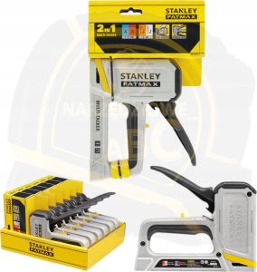 STANLEY ZSZYWACZ FATMAX AL LIGHT DUTY TYP A I GWOŹDZIE TYP J 1
