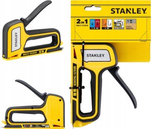 STANLEY ZSZYWACZ LIGHT DUTY TYP A I GWOŹDZIE TYP J 6
