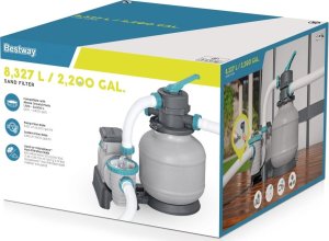 Bestway Pompa piaskowa filtrująca do basenów 8327 L/h (58499) 8