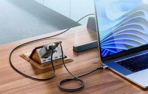 Ładowarka sieciowa Vention FJAH0-EU USB(C+A)+HDMI GaN (60W/5W/4K@60Hz) (szara) 8