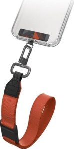 UNIQ Vista universal 2in1 phone lanyard black/amber/charcoal amber 3
