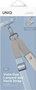 UNIQ Vista universal 2in1 phone lanyard blue-beige/sky beige 4