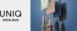 UNIQ Vista universal 2in1 phone lanyard blue-beige/sky beige 5