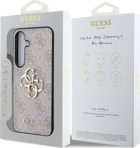 Etui Guess Big 4G Logo Classic Logo do    Samsung Galaxy S25 różowy 12