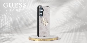 Etui Guess Big 4G Logo Classic Logo do    Samsung Galaxy S25 różowy 9