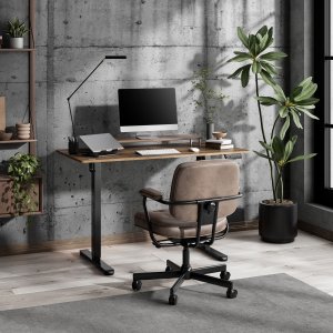 Biurko SENSE7 NOJO LIGHT Ciemnobrązowe 120 cmx60 cm 2