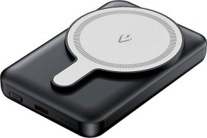 Powerbank magnetyczny Vention FHSB0 5000mAh 20 W+ kabel USB-A do USB-C (czarny) 9