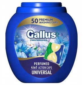 GALLUS Kapsułki do prania 50szt 4W1 UNIWERSALNY 1