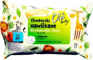 OLA BABY-CHUSTECZKI NAWILŻANE Z ALANTOLI NĄ A 72SZT 1