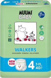 Muumi Baby, Pieluchomajtki ekologiczne 4 (7-11kg), 40 szt. 1
