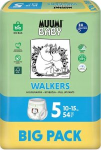 Muumi Baby, Pieluchomajtki ekologiczne 5 (10-15kg), 54 szt. BIG PACK 3