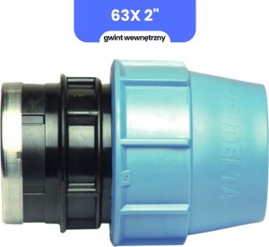 Unidelta Złączka przejściowa PE GW 63x2" [1] 3