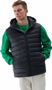 Bezrękawnik męski 4F czarna kamizelka sportowa r S 4