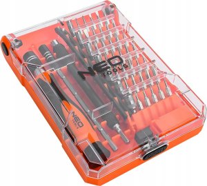 Końcówki wkrętakowe precyzyjne z uchwytem 45 szt. 12