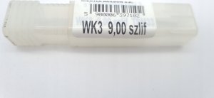 Wiertło węglikowe Baildon DIN 6537 K WK3 9 mm, VHM TiAlN, 89-47 mm 2