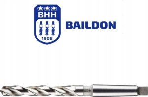 Wiertło do metalu Baildon DIN 345 RN NWKc 22,5 mm, HSS (S), 253-155 mm (chwyt MK2) 7