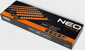 Neo Uchwyty na nasadki 1/4", 3/8", 1/2" - zestaw 6 szt. 12