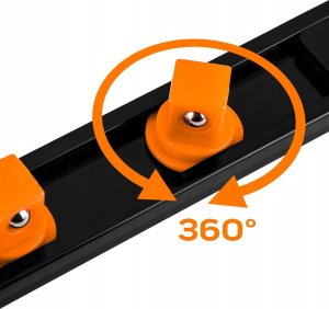 Neo Uchwyty na nasadki 1/4", 3/8", 1/2" - zestaw 6 szt. 4