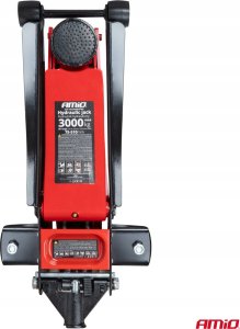 Podnośnik hydrauliczny niskoprofilowy lewarek typu żaba 3t 3000kg ce 75/510mm amio-04215 3