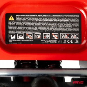 Podnośnik hydrauliczny niskoprofilowy lewarek typu żaba 3t 3000kg ce 75/510mm amio-04215 7