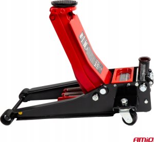 Podnośnik hydrauliczny niskoprofilowy lewarek typu żaba 3t 3000kg ce 75/510mm amio-04215 8