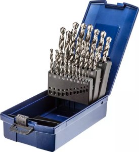Wiertło Nord Tools Komplet wierteł do stali i żeliwa NWKa M-25, 1,0-13,0 mm, szlifowane, HSS (25 szt.) 11