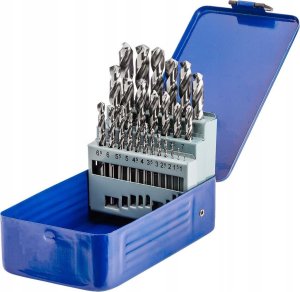 Wiertło Nord Tools Komplet wierteł do stali i żeliwa NWKa M-25, 1,0-13,0 mm, szlifowane, HSS (25 szt.) 2