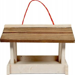 Karmnik Dla Ptaków,  Drewniany, Wiszacy 3
