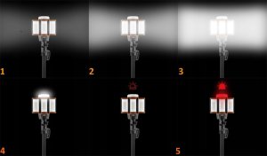 Neo Lampa akumulatorowa na standzie 5000lm + ładowarka 6